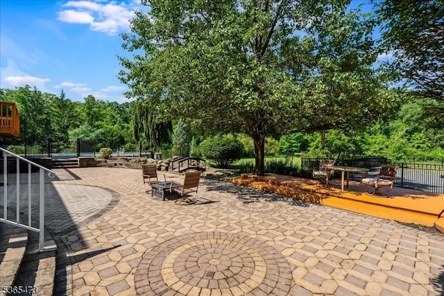 162 N Maple Ave, Bernards Twp, NJ 07920 - view of patio