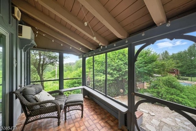 182 Musconetcong River Rd, Lebanon Twp, NJ 07882 - view of sunroom / solarium