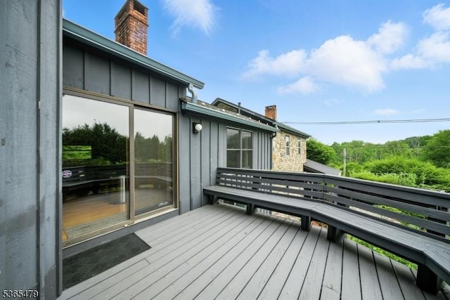 182 Musconetcong River Rd, Lebanon Twp, NJ 07882 - view of deck