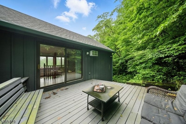 182 Musconetcong River Rd, Lebanon Twp, NJ 07882 - view of deck