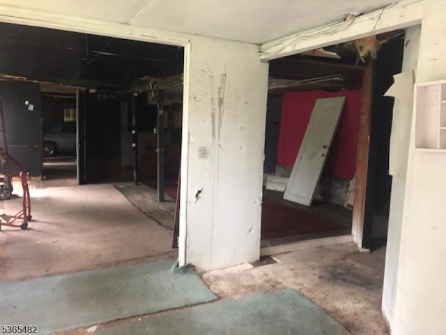 6 Mountain Ave, Mount Olive Twp, NJ 07836 - misc room with unfinished concrete flooring