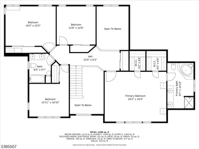 33 Gates Pl, Wayne Twp, NJ 07470 - view of floor plan / room layout
