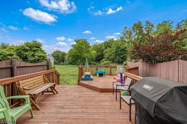 11 Manor Dr, Hillsborough Twp, NJ 08844 - deck featuring grilling area