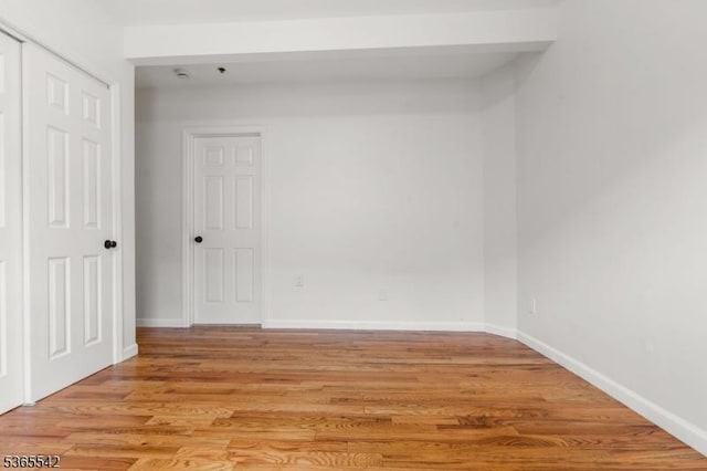 98 S Burnett St, East Orange City, NJ 07018 - unfurnished room with light wood-style floors and baseboards