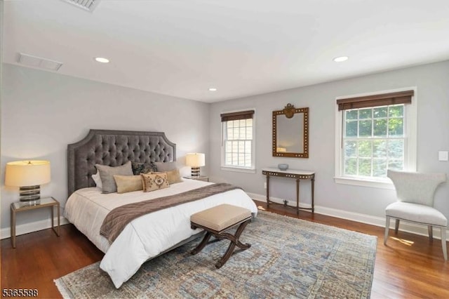 10 Westminster Pl, Morris Twp, NJ 07960 - bedroom featuring wood finished floors and recessed lighting