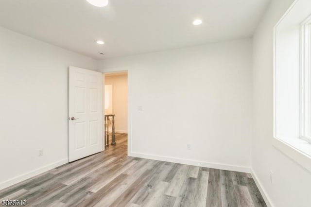 1489 Morris Ave, Union Twp, NJ 07083 - unfurnished room with recessed lighting and light wood-type flooring