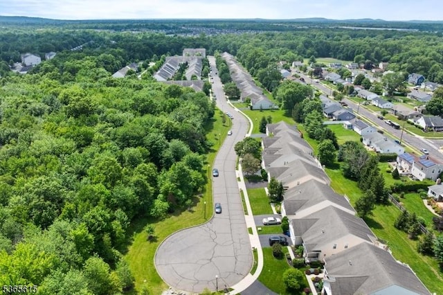 7 Thornton St, Hillsborough Twp, NJ 08844 - aerial perspective of suburban area featuring a heavily wooded area