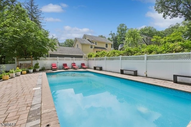 17 Lowell Ave, West Orange Twp, NJ 07052 - view of swimming pool featuring a fenced backyard