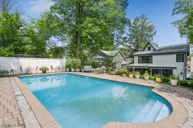17 Lowell Ave, West Orange Twp, NJ 07052 - view of swimming pool featuring a patio area