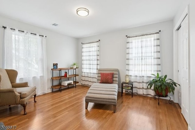17 Lowell Ave, West Orange Twp, NJ 07052 - sitting room with healthy amount of natural light and light wood-type flooring