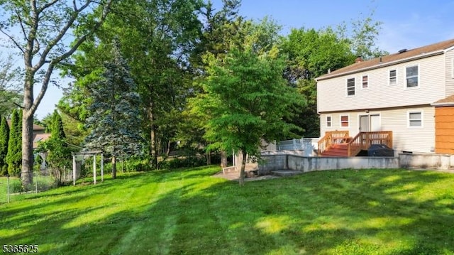 1265 Iris St, North Brunswick Twp, NJ 08902 - view of yard