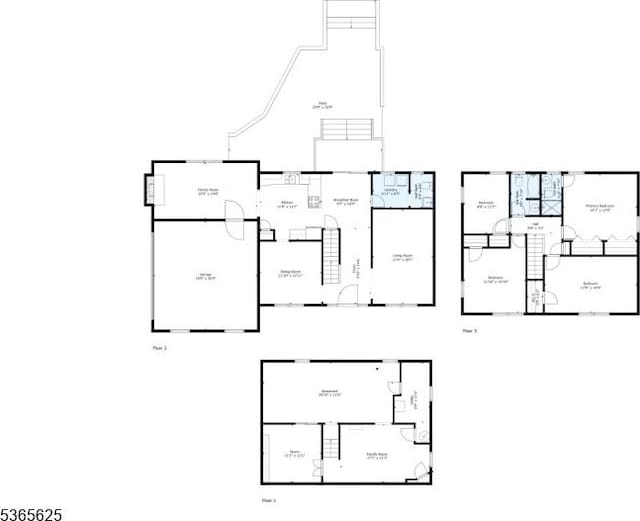 1265 Iris St, North Brunswick Twp, NJ 08902 - view of home floor plan