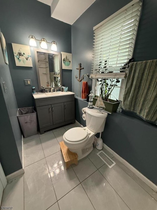 27 Sussex Ave Unit 1, Morristown Town, NJ 07960 - bathroom featuring vanity and tile patterned flooring