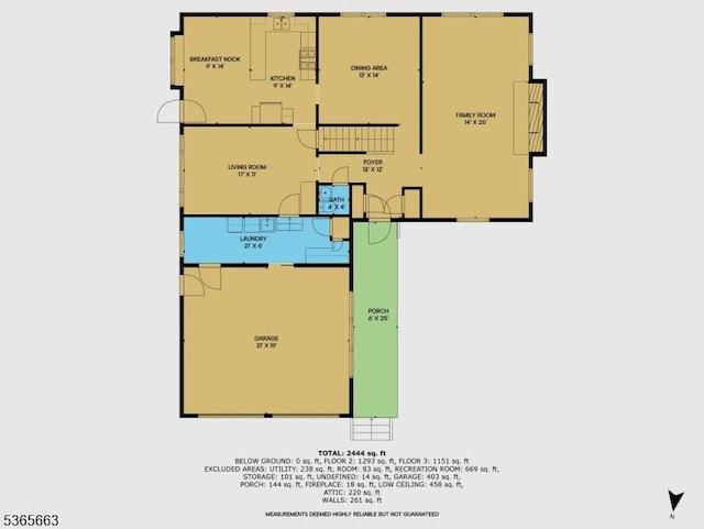 708 Carlene Dr, Bridgewater Twp, NJ 08807 - view of property floor plan