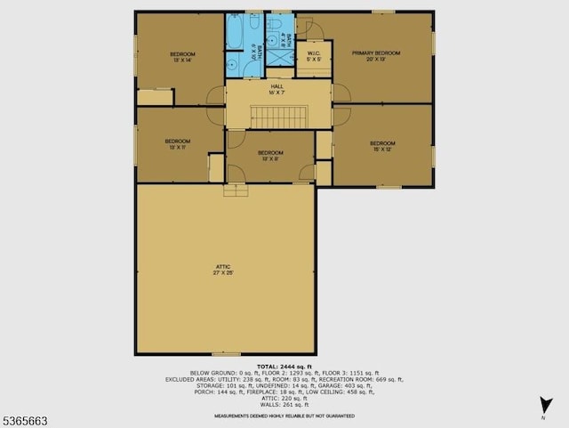 708 Carlene Dr, Bridgewater Twp, NJ 08807 - view of room layout