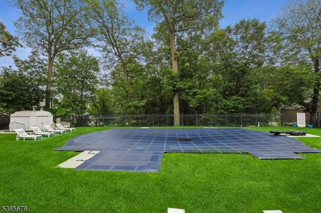 1503 Woodacres Dr, Mountainside Boro, NJ 07092 - view of yard with a storage unit and a patio