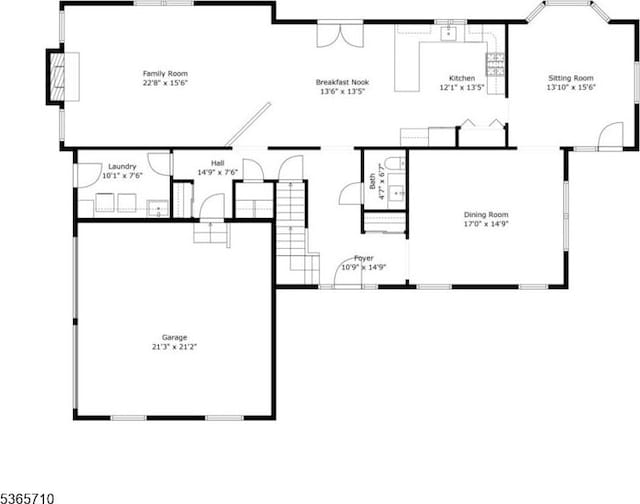 6 White Rd, Raritan Twp, NJ 08822 - view of floor plan / room layout