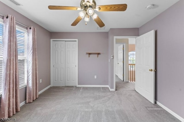 8 Cobblers Cir, Franklin Twp, NJ 08823 - unfurnished bedroom featuring carpet floors, a closet, and ceiling fan