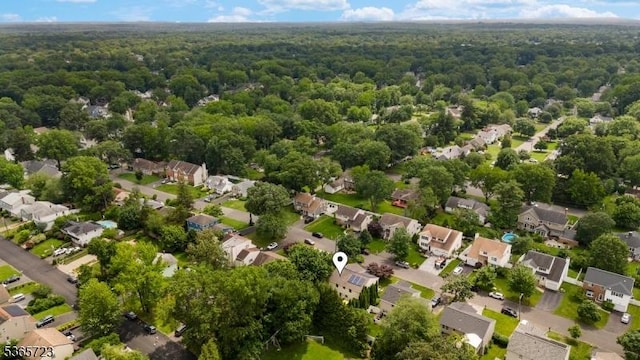 825 Odonnell Ave, Scotch Plains Twp, NJ 07076 - aerial overview of property's location featuring a heavily wooded area and nearby suburban area
