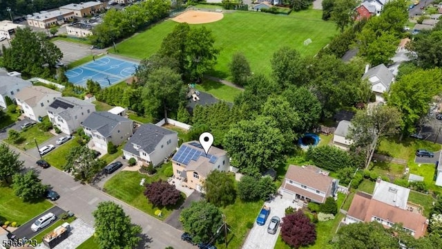 825 Odonnell Ave, Scotch Plains Twp, NJ 07076 - aerial view of property and surrounding area with nearby suburban area