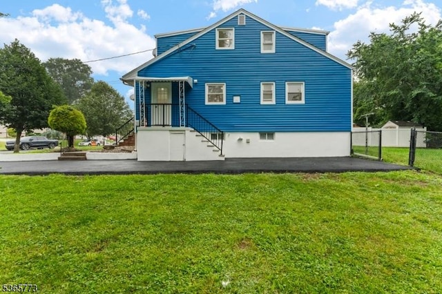 1837 Barnett St, Rahway City, NJ 07065 - rear view of house
