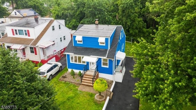1837 Barnett St, Rahway City, NJ 07065 - view from above of property