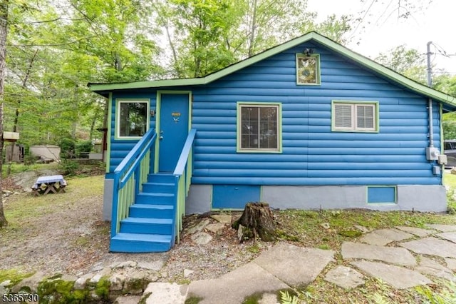 3 Maple Rd, Vernon Twp, NJ 07461 - view of front of property featuring faux log siding