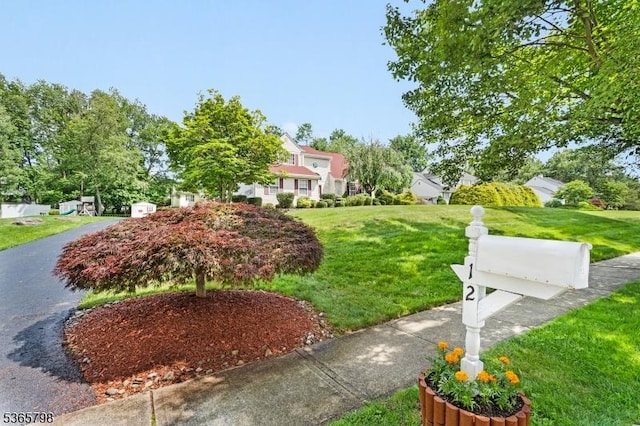 12 Autumn Dr, Mine Hill Twp, NJ 07803 - view of community featuring a lawn