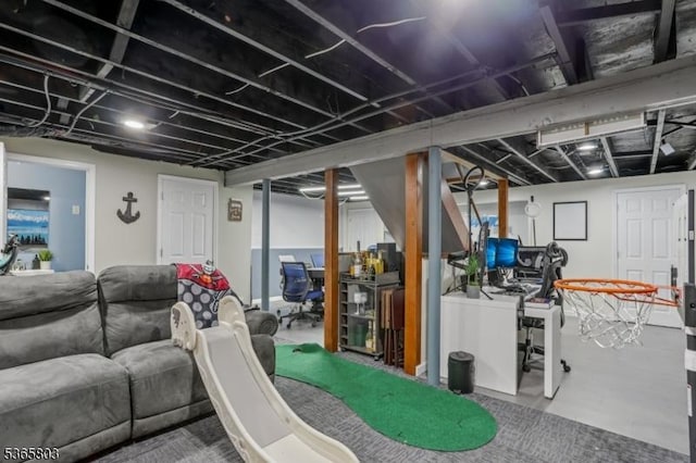 95 Harrison Ave, North Plainfield Boro, NJ 07060 - view of finished basement