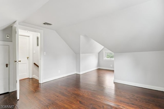 213 Columbia Ave, Cranford Twp, NJ 07016 - bonus room featuring vaulted ceiling and wood finished floors