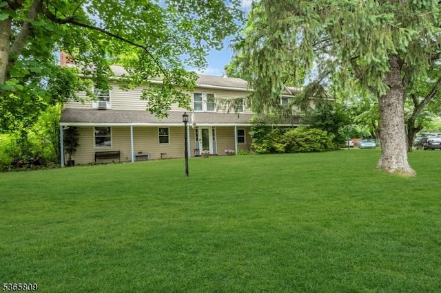 9 Mueller Ln, Franklin Twp, NJ 07882 - rear view of property with a yard