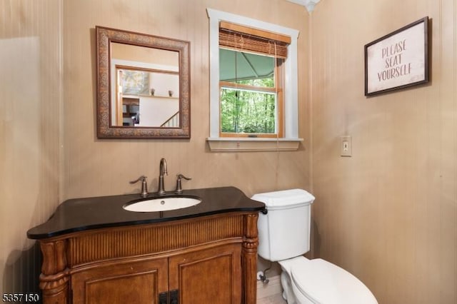 134 Milton Rd, Sparta Twp, NJ 07871 - half bathroom with toilet and vanity