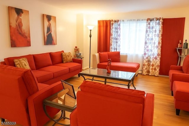 452 W 4th Ave, Roselle Boro, NJ 07203 - living room with light wood-type flooring