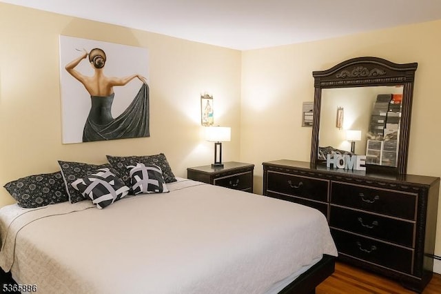452 W 4th Ave, Roselle Boro, NJ 07203 - bedroom with dark wood finished floors