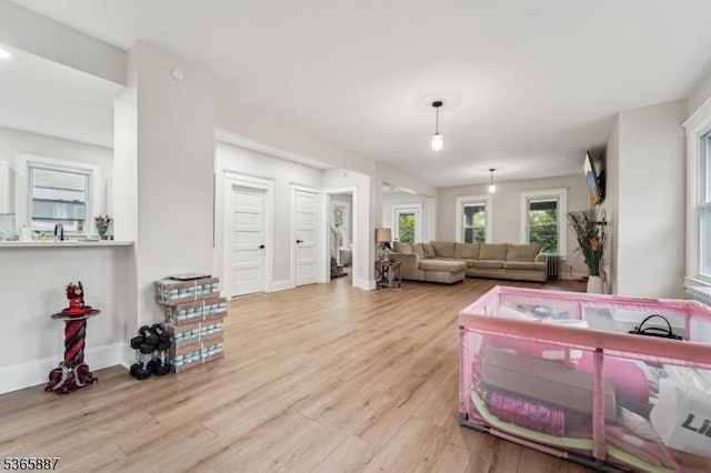 62 Rt46, Mine Hill Twp, NJ 07803 - living area with wood finished floors and baseboards