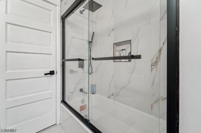 62 Rt46, Mine Hill Twp, NJ 07803 - bathroom with bath / shower combo with glass door