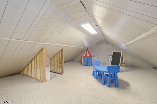 72 Meadowbrook Rd, Millburn Twp, NJ 07078 - bonus room with lofted ceiling and carpet floors