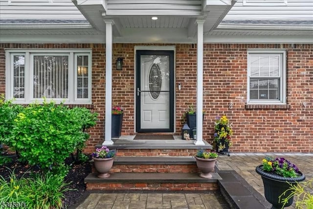 1592 Front St, Scotch Plains Twp, NJ 07076 - entrance to property featuring brick siding