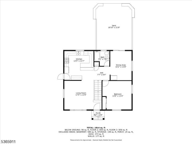 1592 Front St, Scotch Plains Twp, NJ 07076 - view of room layout