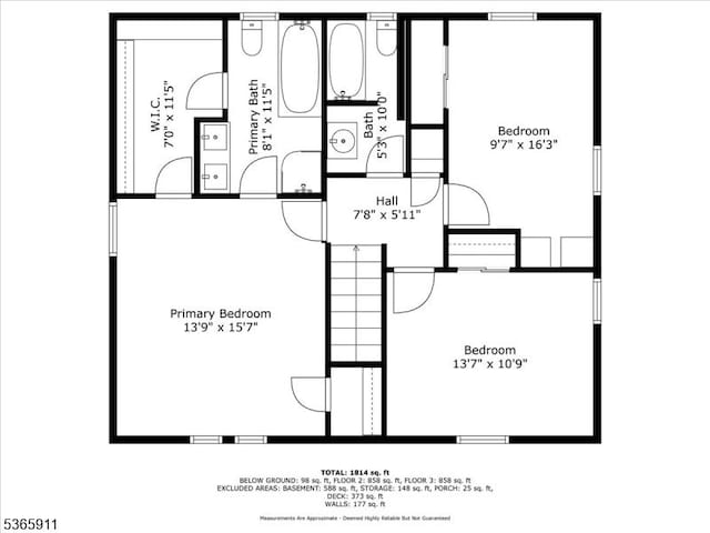 1592 Front St, Scotch Plains Twp, NJ 07076 - view of room layout