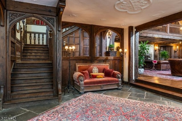 12 Canfield Rd, Morris Twp, NJ 07960 - lobby with stairway