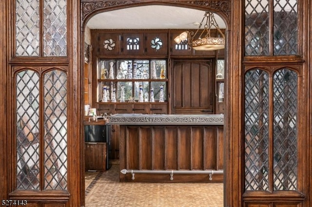 12 Canfield Rd, Morris Twp, NJ 07960 - bar area with arched walkways