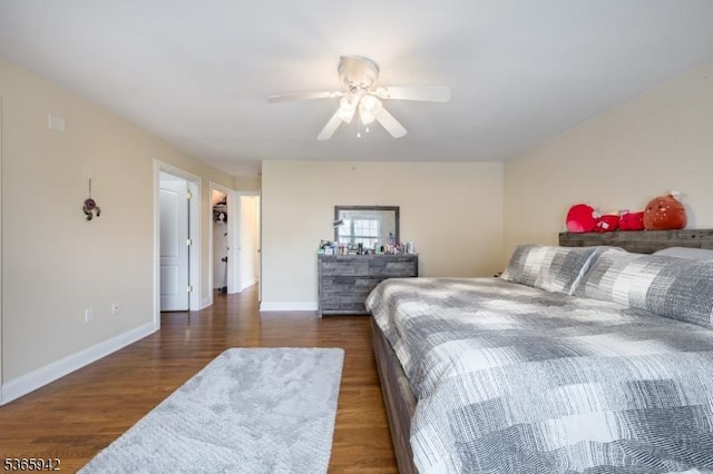 29 E Price St Unit 4, Linden City, NJ 07036 - bedroom featuring wood finished floors and ceiling fan