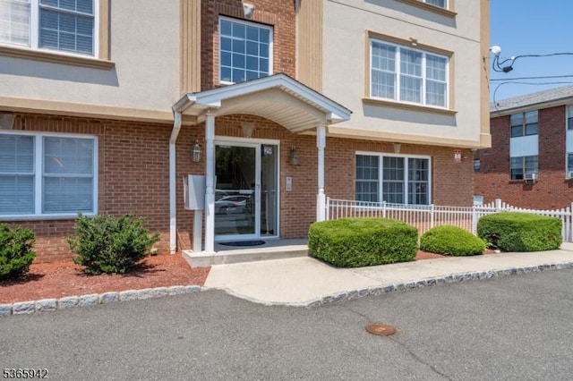 29 E Price St Unit 4, Linden City, NJ 07036 - entrance to property featuring brick siding and stucco siding