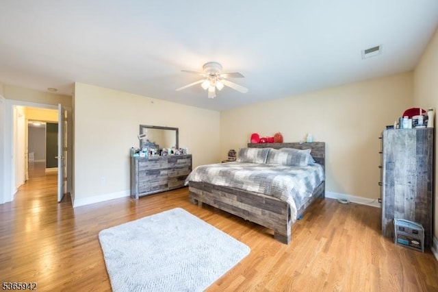 29 E Price St Unit 4, Linden City, NJ 07036 - bedroom featuring light wood-type flooring and ceiling fan