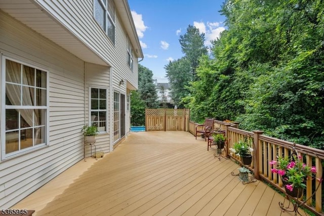 51 Bertran Dr, Bridgewater Twp, NJ 08807 - view of deck