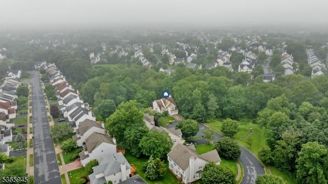 51 Bertran Dr, Bridgewater Twp, NJ 08807 - aerial view of property's location with nearby suburban area