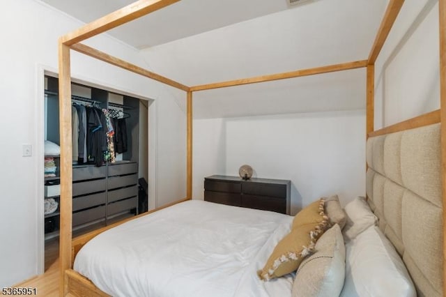 87-02 Centre St Unit 2, Nutley Twp, NJ 07110 - bedroom with wood finished floors and a closet