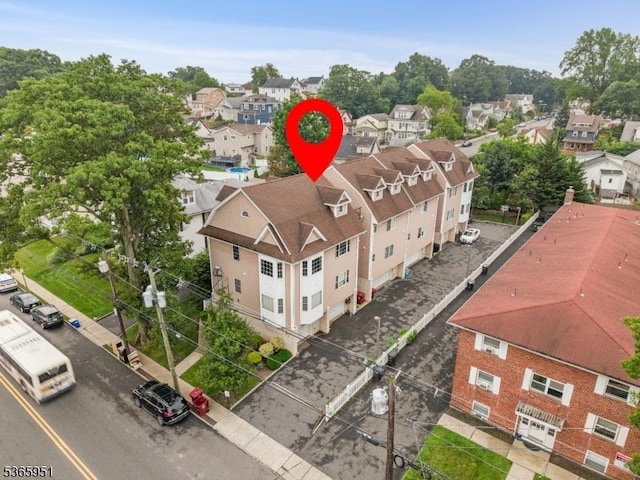 87-02 Centre St Unit 2, Nutley Twp, NJ 07110 - aerial view of residential area