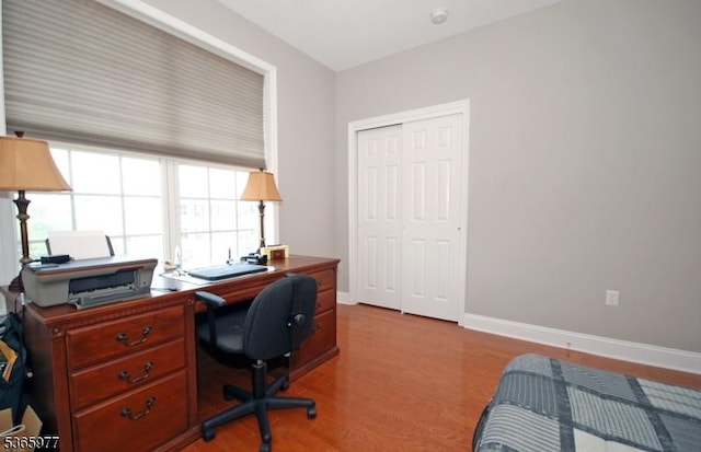 10 Cliff Rd Unit A3, Woodland Park, NJ 07424 - home office featuring wood finished floors and baseboards